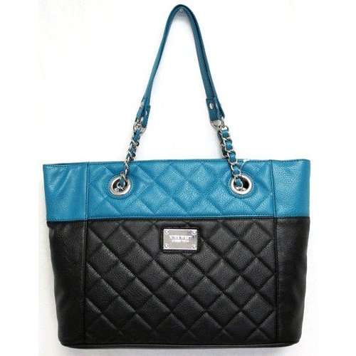 Nine West Quilted Tote (Teal)