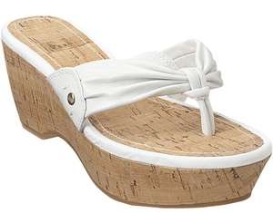 Save 50% - Nine West Platform Cork Wedge Sandals - SA Size 6.5