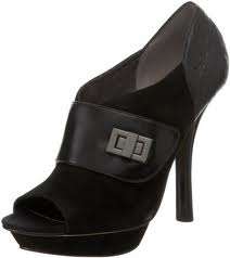 Nine West Genuine Leather Peep Toe Platforms (SA Size 6)