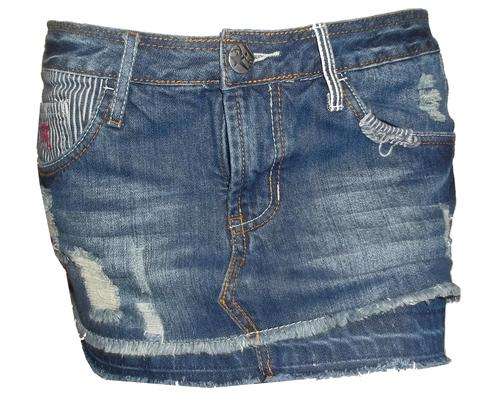 Soviet Denim Mini Skirt (34)