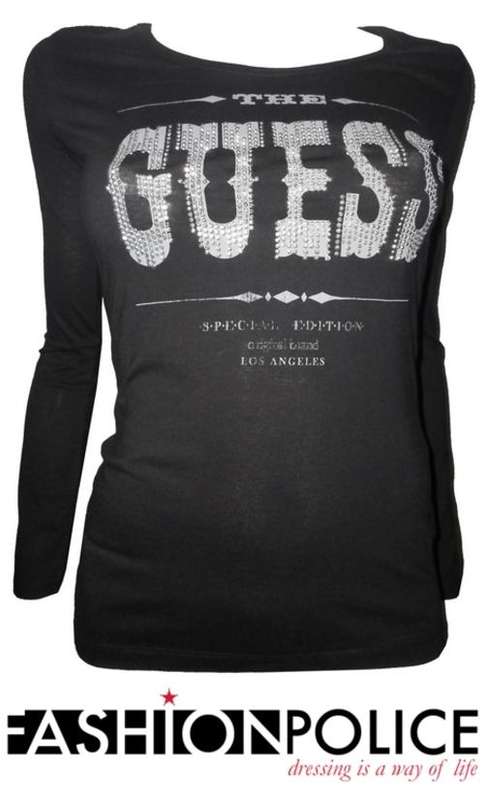 Guess Ladies Long Sleeve Tees (Small & Large)