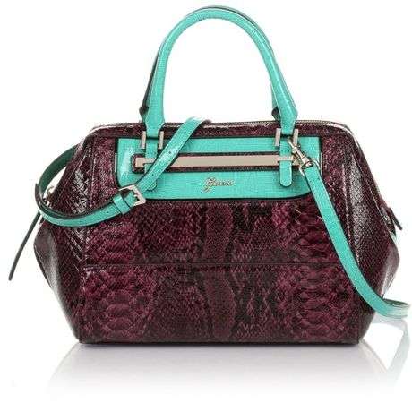 End of Winter Sale: Guess Box Satchel -  End of Winter Sale