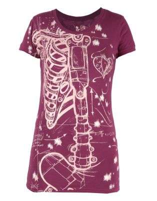 Iron Fist Shimmer Wishbone Tee