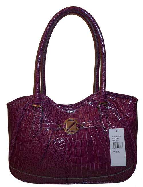 Nine & Co By Nine West Patent Satchel (City Tales, Pink)