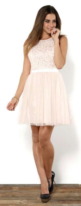 International Branded Prom Dress in Pink - Boutique Quality (Size 10)
