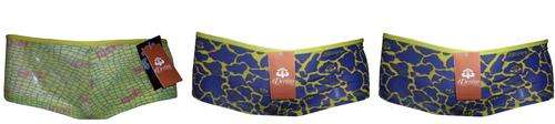Dereon Intimates 3-Pack Neon Boyshorts