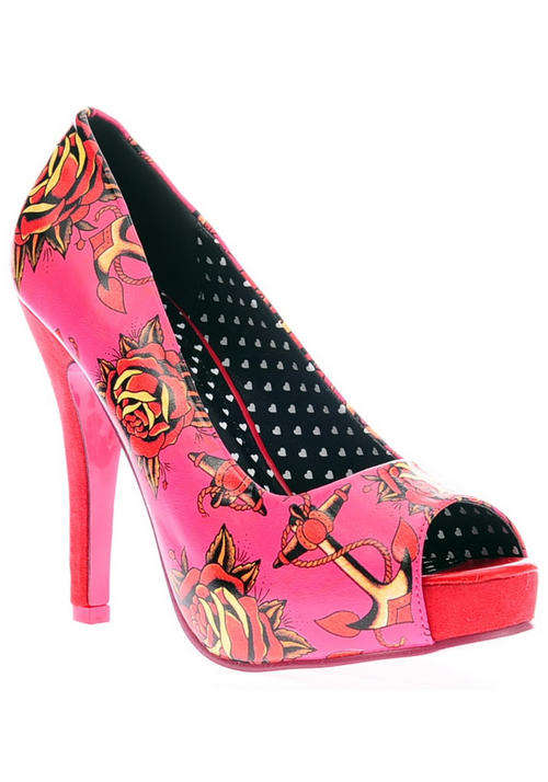 Iron Fist Love Me Now Peep Toe Platforms | Save 55%