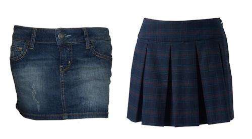 Designer Mini Skirts - Guess & Forever New