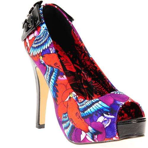 Iron Fist Havana Breeze Peep Toe Platforms