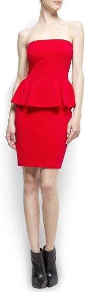 Mango Peplum Dress