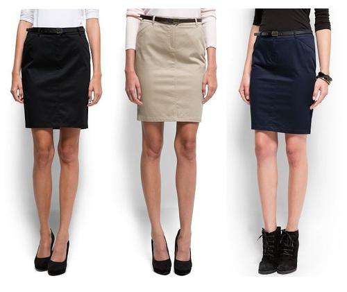 Mango Pencil Skirts - 4 Colours available