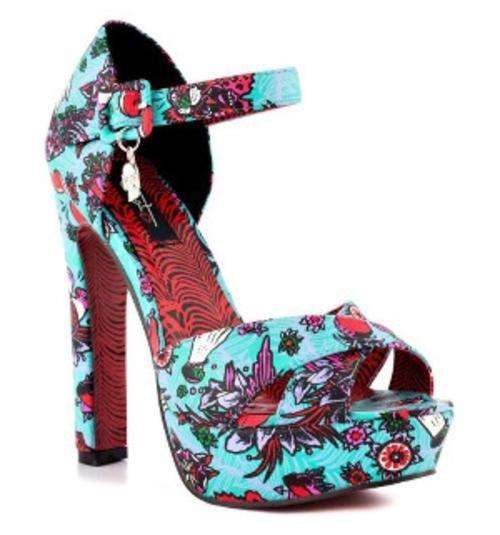 Iron Fist Turquoise Platforms