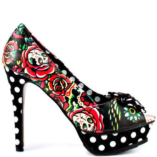Iron Fist Hooters Peep Toe Platforms