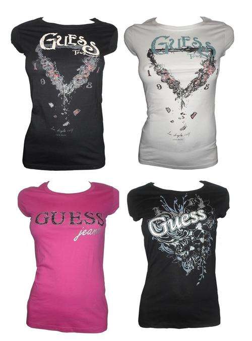 Guess Ladies Tees - 5 Styles to choose from