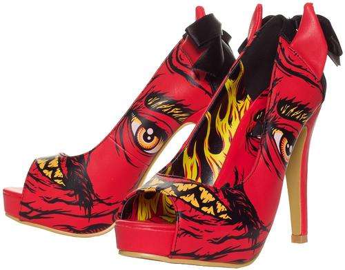 Iron Fist Soul Stealer Peep Toe Platforms