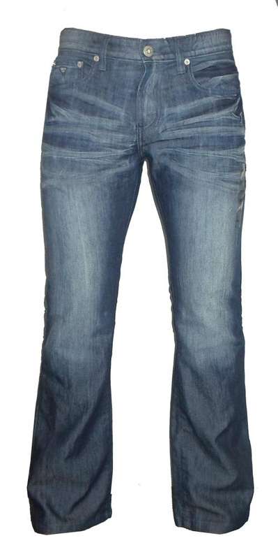 Guess Men's Rocker Slim Boot Jeans