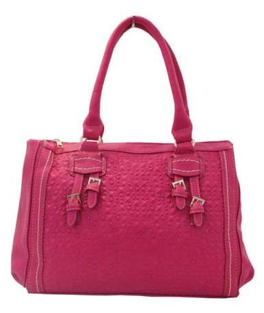 Cover Girl Textured Satchel Handbag