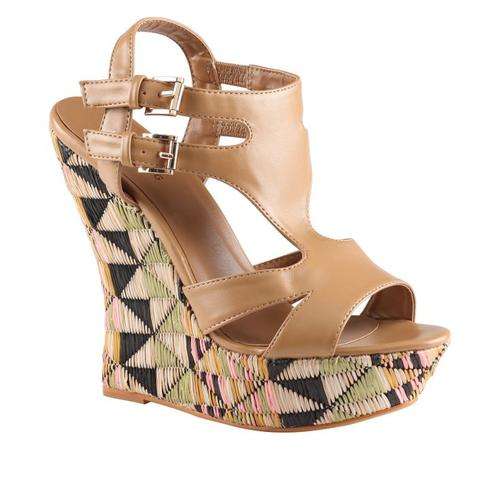 Call It Spring (By Aldo) Platform Wedge Sandals - Size 7