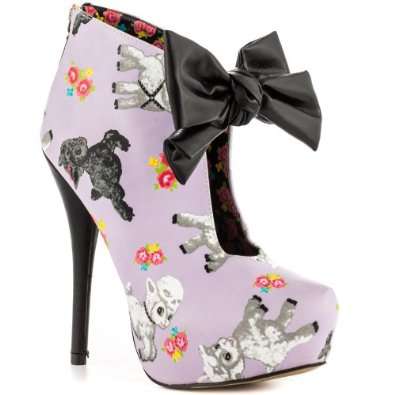 Iron Fist Lamb Chop Platform Booties