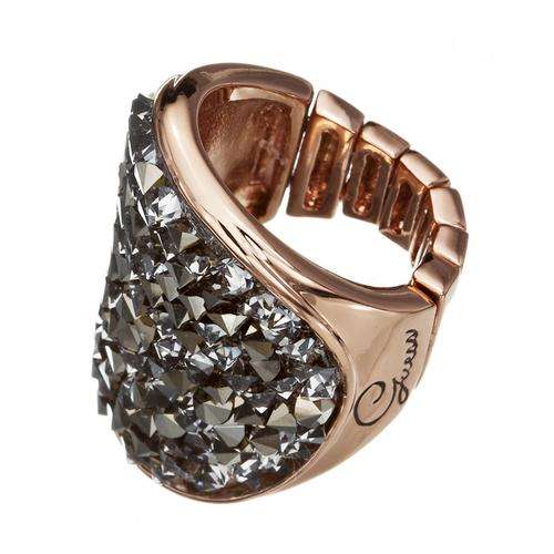 Guess Jewellery: Crystal Ring in Rose Gold