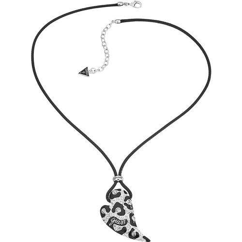 Guess Jewellery: Leopard Heart Cord Necklace