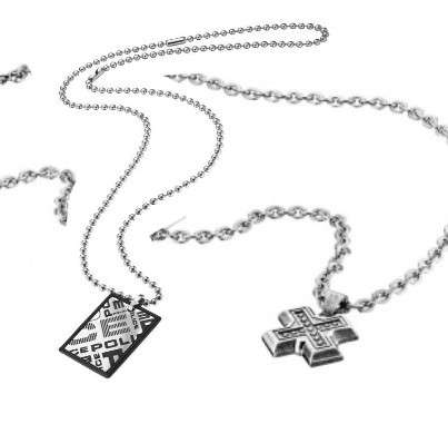 Men's Police Necklaces | 2 Styles