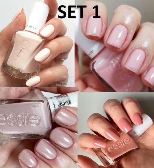 Essie Gel Couture Nail Polish 4 Piece Set (4 Units per set) - Nudes & Neutrals