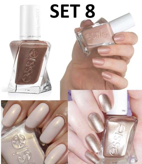 Essie Gel Couture Nail Polish 4 Piece Set (4 Units per set) - Nudes & Neutrals