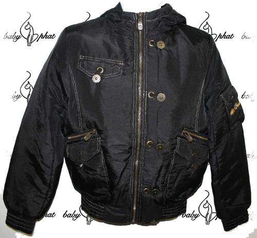 BABY PHAT Padded Bomber Jacket (Small to Medium)