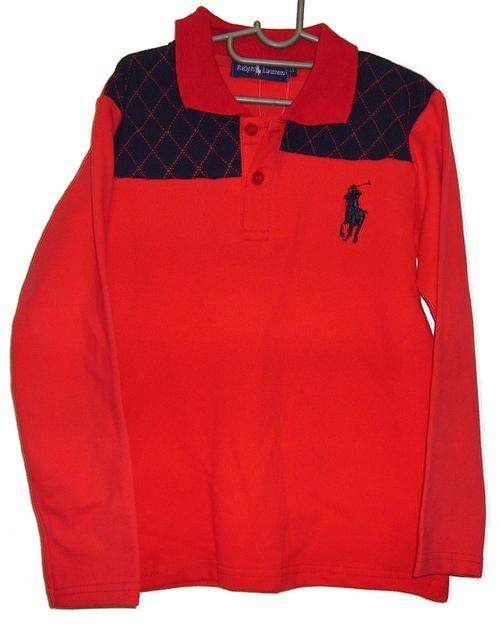 Polo Boys Long Sleeve Golfer (Age 4-5)
