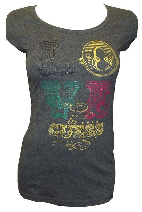 Guess Long Length Circus Tee (S & M)