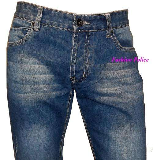 Gent's Trendy Designer Inspired Boot-leg Jeans (Size 36)