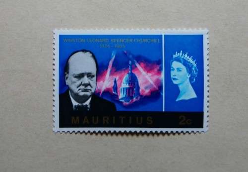 2 Cent Stamp Sir Winston Churchill Great Britain
