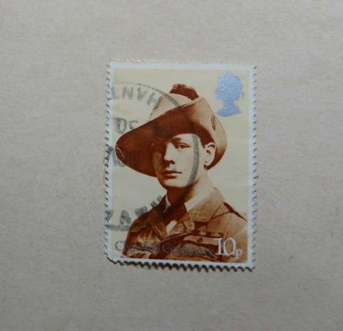 10 p Churchill Centenary Stamp Great Britain