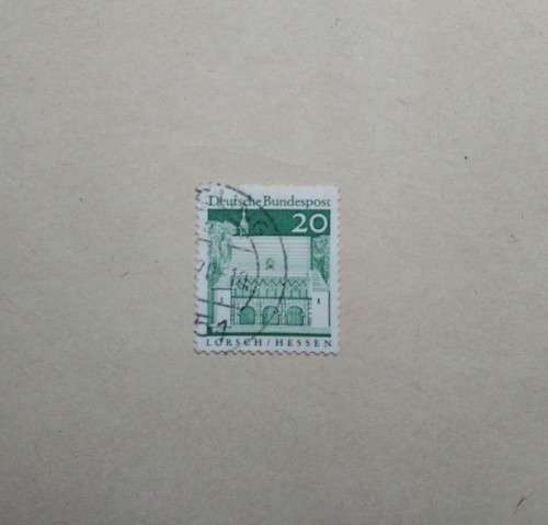 20 pf Deutsche Bundespos Stamp