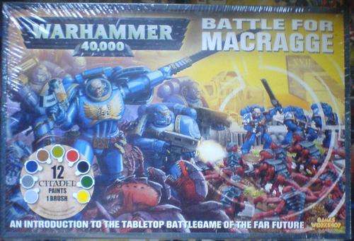 Games Workshop **Rare** - Warhammer 40K - Battle For Mcragge - Boxset - With Paintset -
