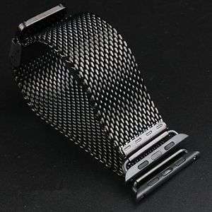 Apple Watch 42mm Milanese Loop Band Black