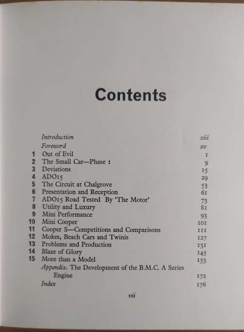The Mini Story by Laurence Pomeroy