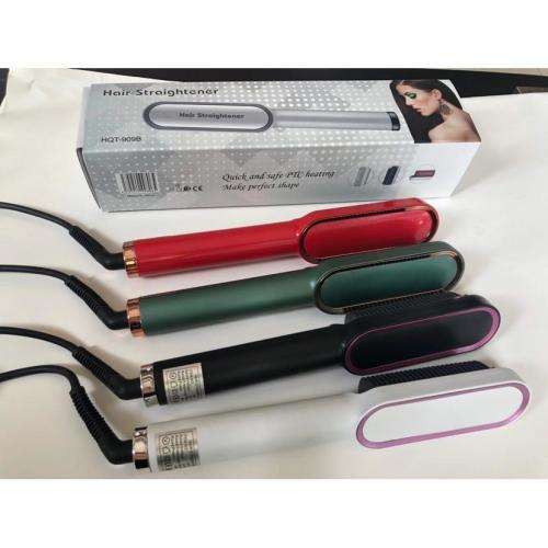 Straightener Hair Brush Straightener HQT-909