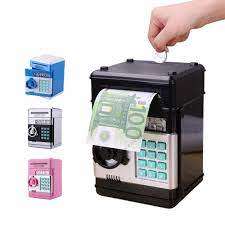 Electronic Piggy Bank Safe Money Box for Children