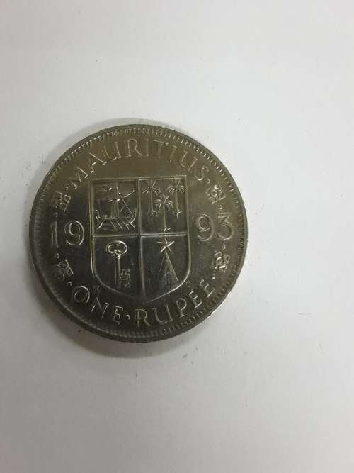 Mauritius One Rupee 1993