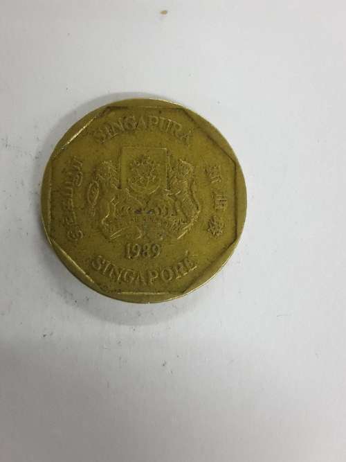 One Dollar Singapore 1989