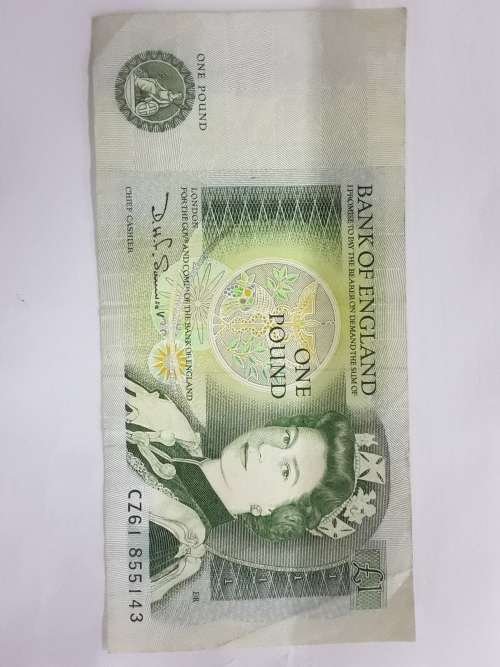 Bank Of England One Pound