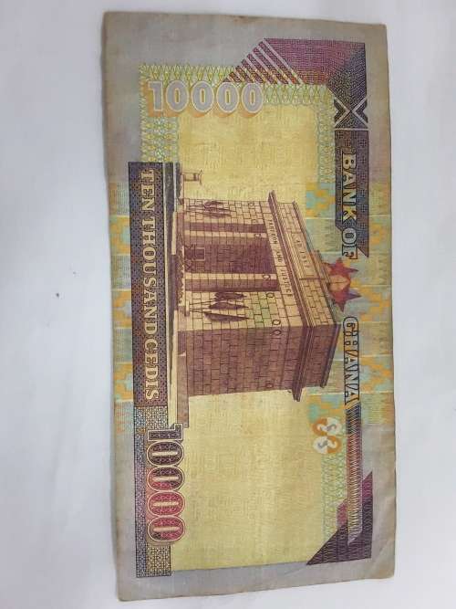 Bank Of Ghana Ten Thousand Cedis