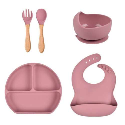 Baby Feeding Set Five Piece Variety Of Colours Available