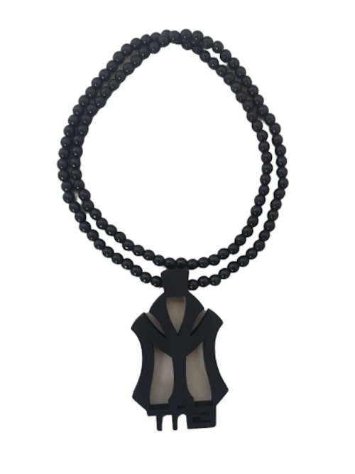 NY ENT New York Entertainment Good Wood Hip Hop Necklace