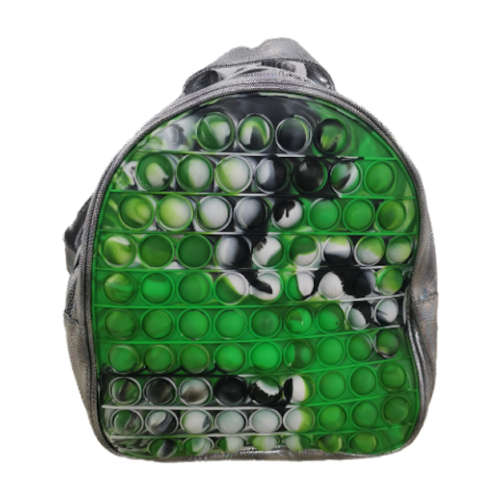 Pop It Backpack Stylish Glitter Design Backpack Bag With In Fashion Pop It 4 Colours Avaialble