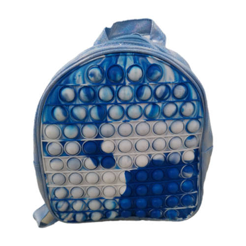Pop It Backpack Stylish Glitter Design Backpack Bag With In Fashion Pop It 4 Colours Avaialble