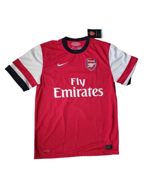 Santi Carzola Autographed Arsenal 2014/2015 Jersey Hand Signed By Santi Carzola