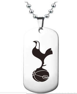 Stainless Steel Necklace Football Soccer Teams Mancchester United Liverpool and Spurs and City